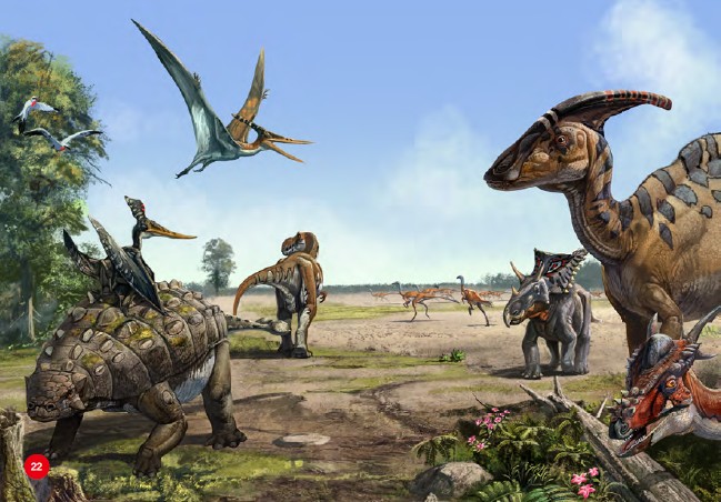 白堊紀：恐龍的黃金時代（趙闖 繪）