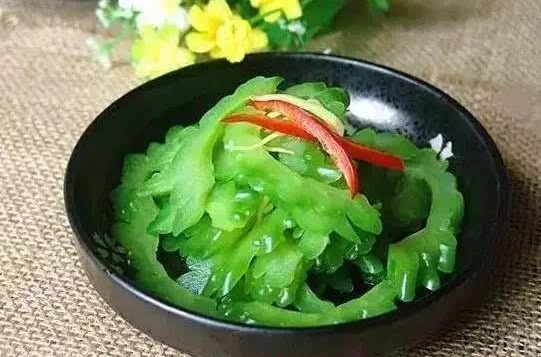 熗拌苦瓜 熗拌苦瓜