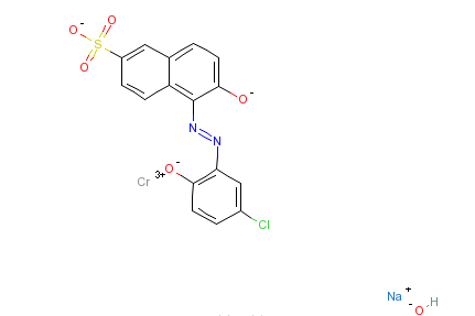 [5-[（5-氯-2-羥苯基）偶氮]-6-羥基-2-萘磺酸根合]羥基鉻酸鈉