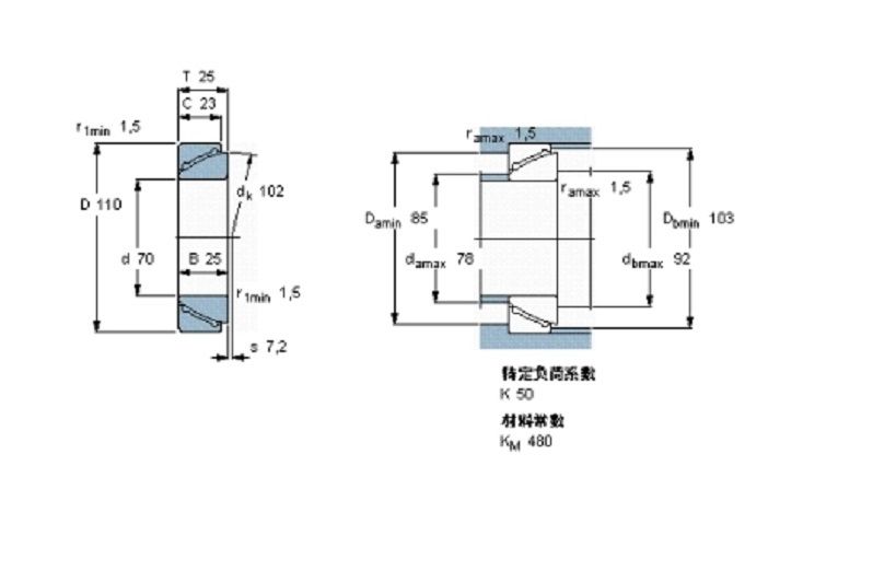 SKF GAC70F軸承 SKF GAC70F軸承