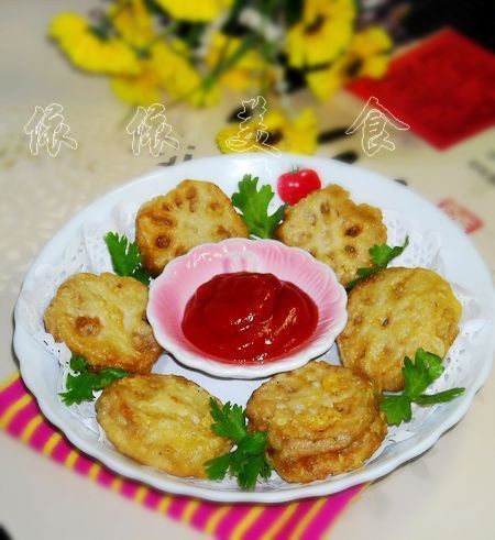 香脆炸藕夾 香脆炸藕夾