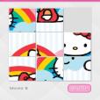 Hello Kitty的瓷磚拼圖 Hello Kitty的瓷磚拼圖