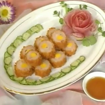 酥皮三色卷