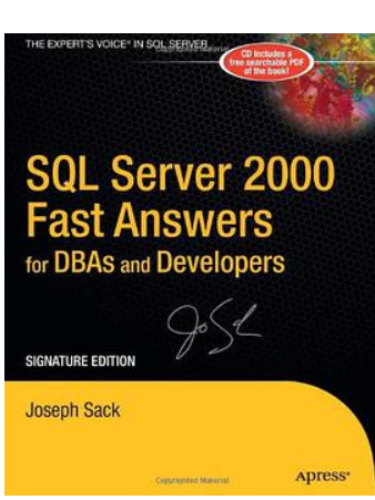 SQL Server 2000 Fast Answers for DBA and Developers SQL Server 2000 Fast Answers for DBA and Developers