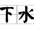 下水(漢語詞語)