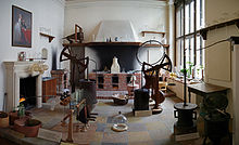 典型的18世紀化學實驗室