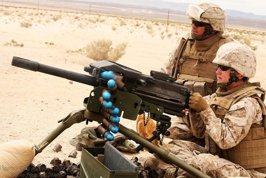 MK19榴彈發射器射擊訓練
