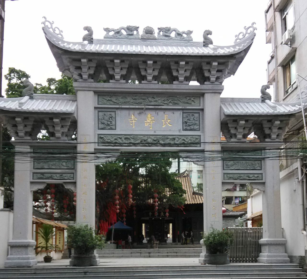 萬壽寺被改名為長壽寺