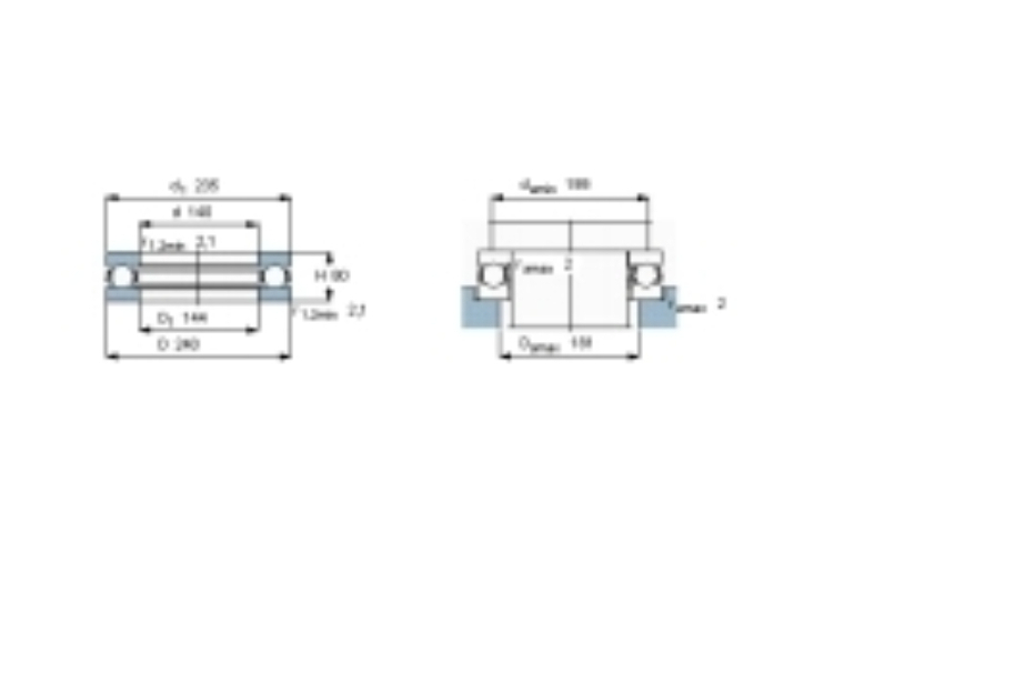 SKF 51328M軸承 SKF 51328M軸承