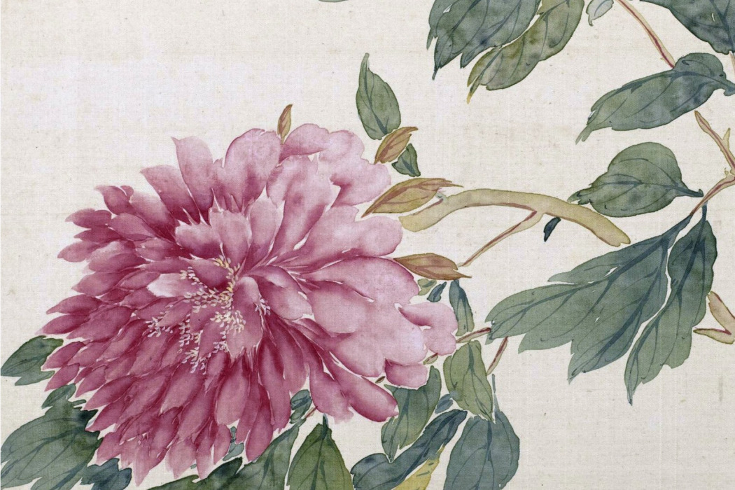 花卉圖(清代張熊創作的繪畫) 花卉圖(清代張熊創作的繪畫)