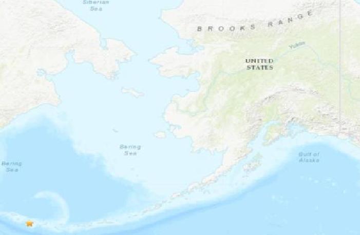 3·5阿拉斯加州西南海域地震