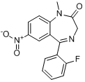 氟硝安定結構式