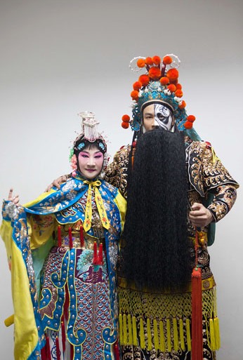 王復蓉與兒子陶喆合作表演