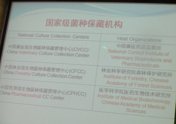 中國微生物菌種保藏管理委員會普通微生物中心用於專利程式的微生物保藏辦法