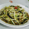 小炒鱔絲 小炒鱔絲