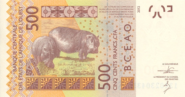 非洲金融共同體法郎(西非法郎)