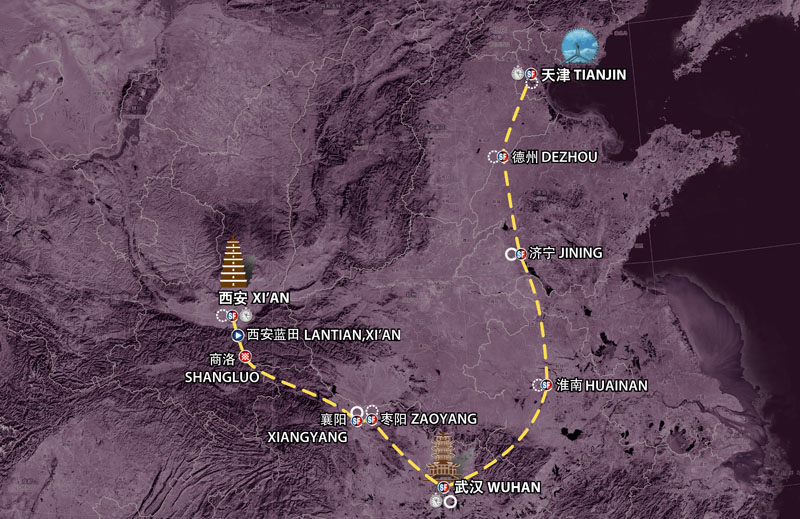 2012環中國路線圖