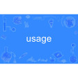 usage usage