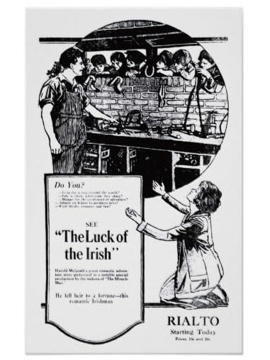 The Luck of the Irish(美國1920年Allan Dwan執導的電影) The Luck of the Irish(美國1920年Allan Dwan執導的電影)