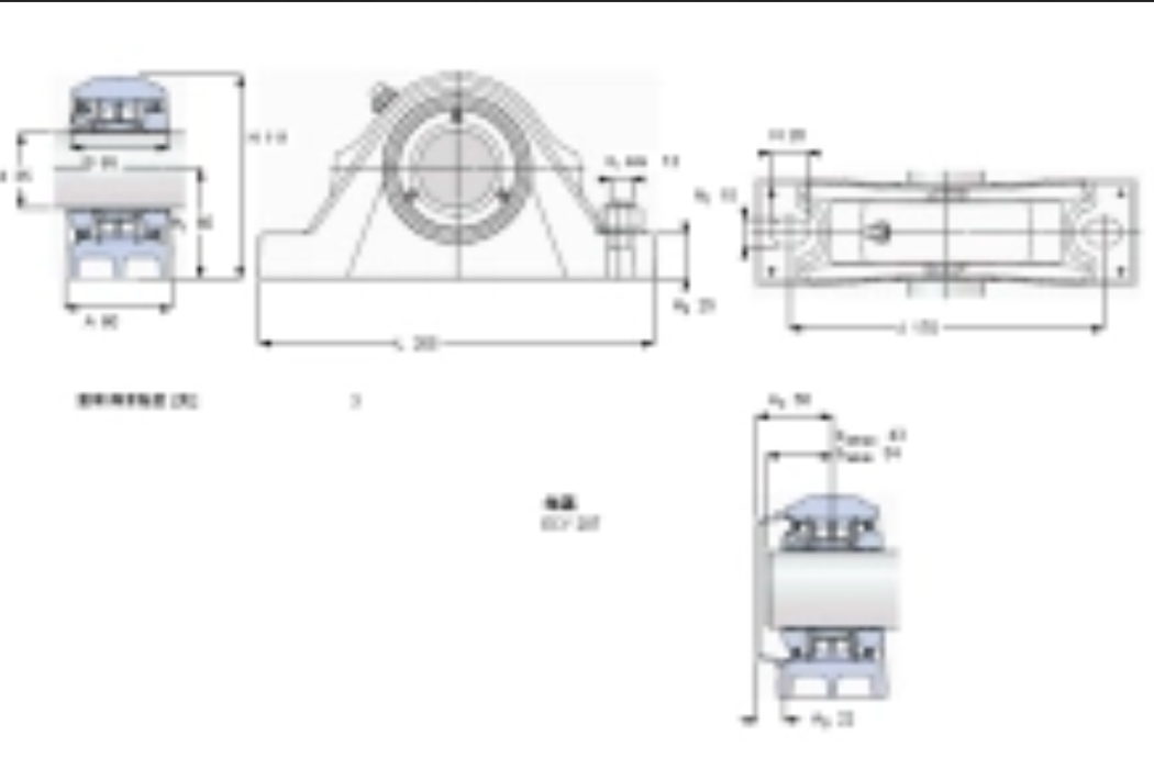 SKF SYNT35FTF軸承 SKF SYNT35FTF軸承