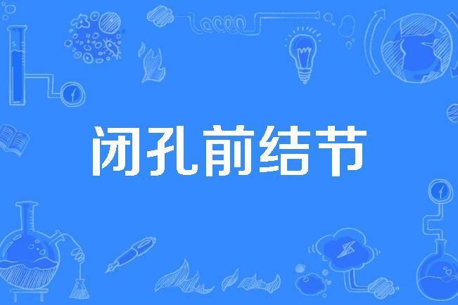 閉孔前結節 閉孔前結節