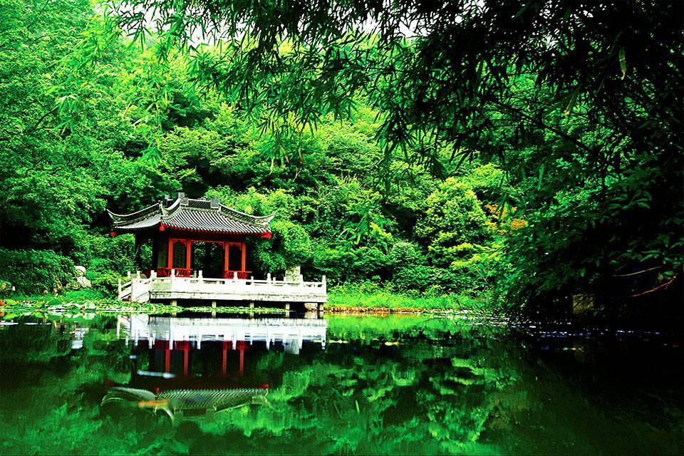 桃花澗(南京市棲霞山風景名勝區內的景點之一) 桃花澗(南京市棲霞山風景名勝區內的景點之一)
