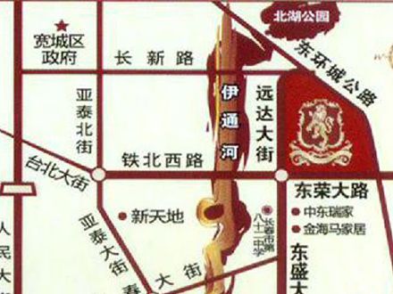 魯輝國際城位置圖