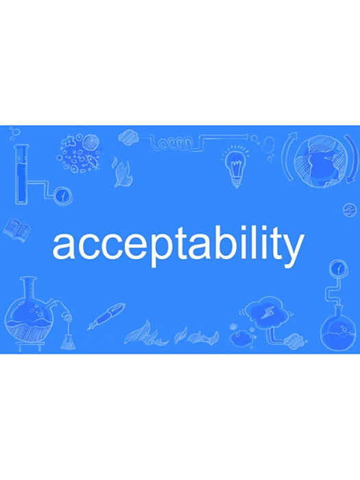 acceptability acceptability