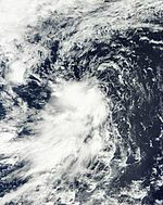 熱帶低壓26W 衛星雲圖
