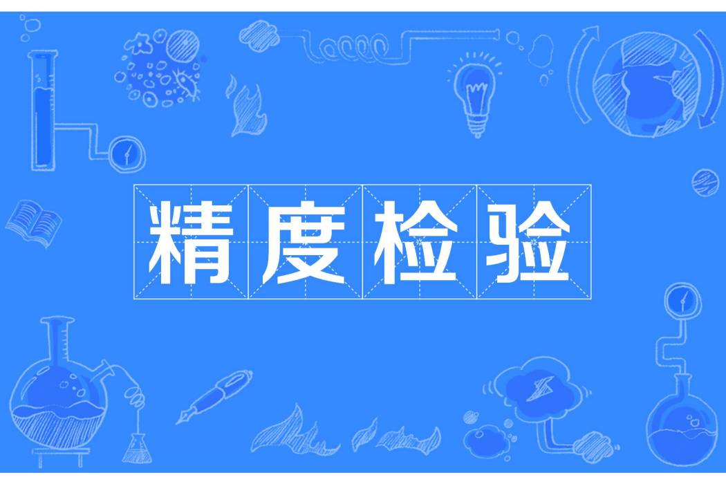 精度檢驗 精度檢驗