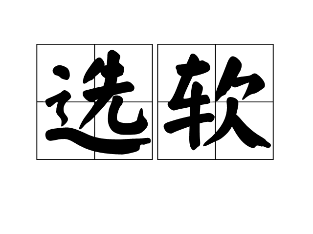 選軟 選軟
