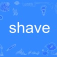 Shave(英文單詞) Shave(英文單詞)