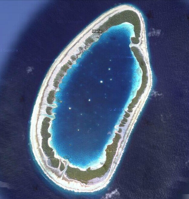 瑪麗亞環礁(法屬玻里尼西亞甘比爾群島西北環礁)