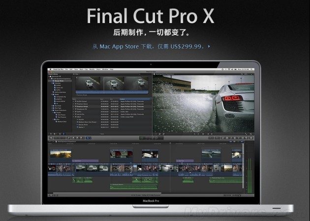 Final Cut Pro(FCP（視頻剪輯軟體）)