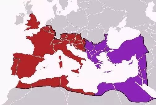 東西羅馬帝國的分裂