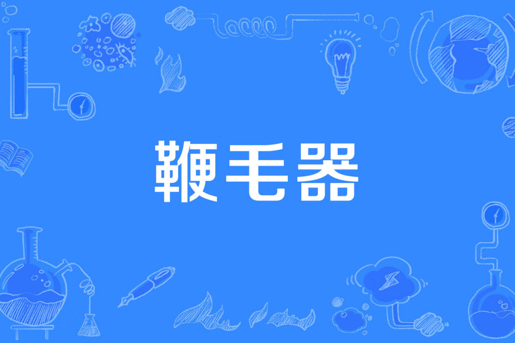 鞭毛器 鞭毛器