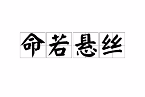 命若懸絲(漢語成語,比喻生命垂危) 命若懸絲(漢語成語,比喻生命垂危)