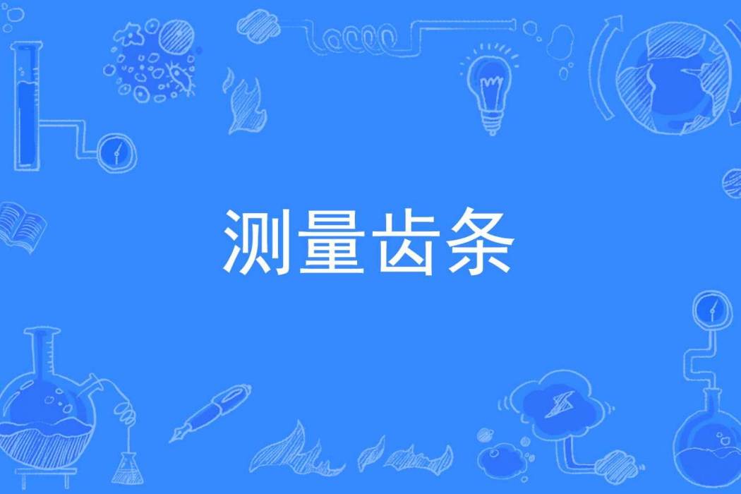 測量齒條 測量齒條