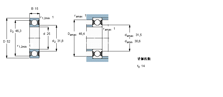 SKF 6205-2RSLTN9/HC5C3WT軸承