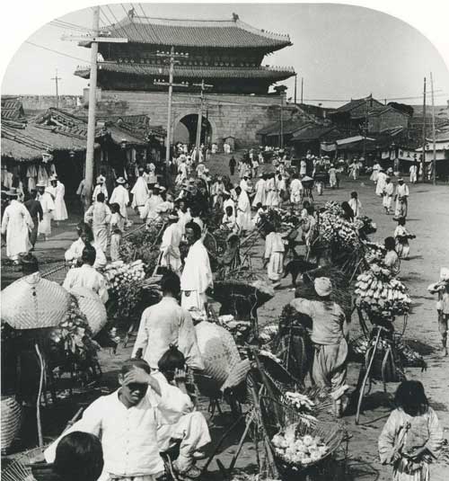 19世紀末的漢城繁華