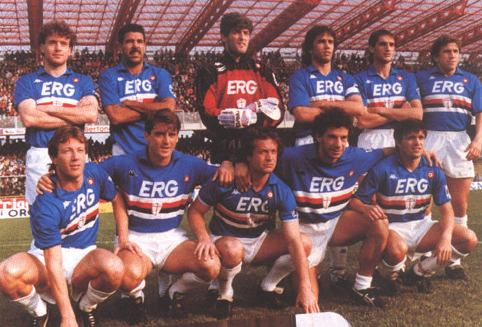1990-91賽季桑普多利亞主力陣容