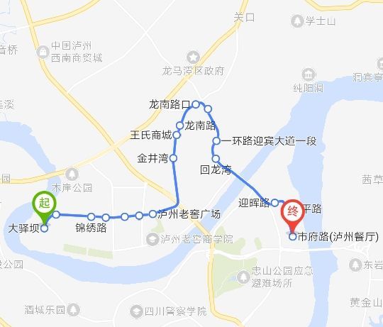 瀘州公交211路 瀘州公交211路