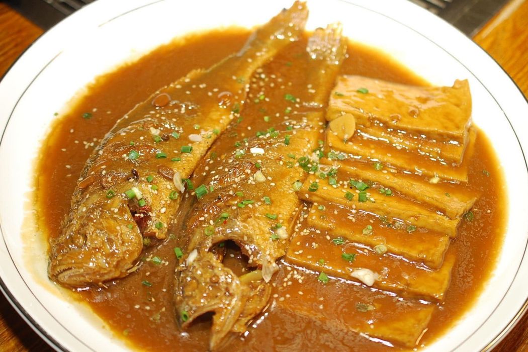 豆腐炒黃魚