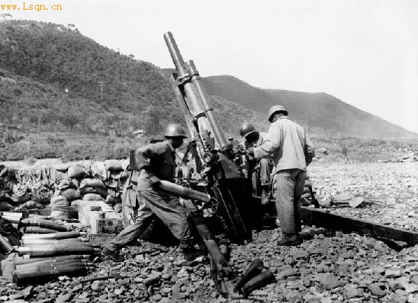 韓戰時期的炮兵
