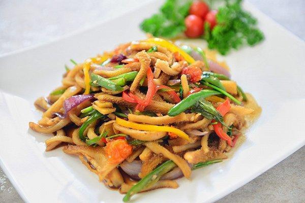 炒羊肚片 炒羊肚片