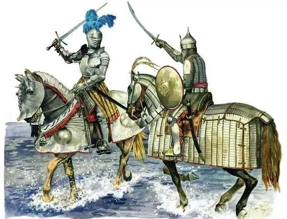 板甲騎士與奧斯曼近衛軍騎兵的交手