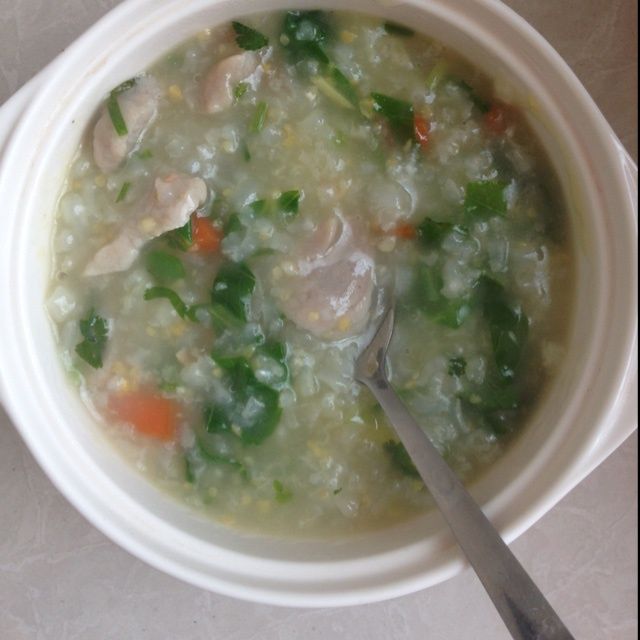 生滾鹹肉粥 生滾鹹肉粥