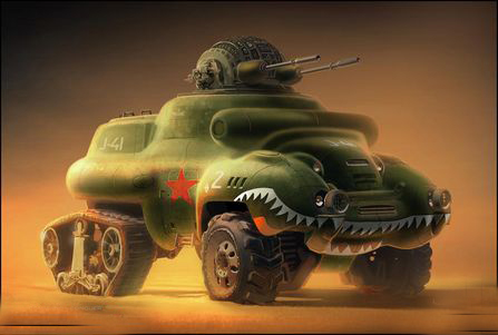 牛蛙戰車