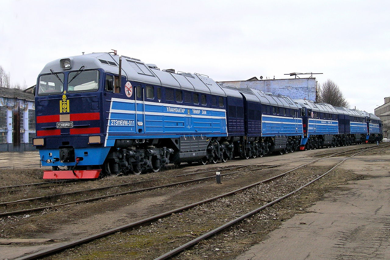 蒙古國鐵路的2TE116UM型機車