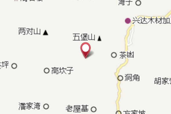 小壩頭埡口 小壩頭埡口